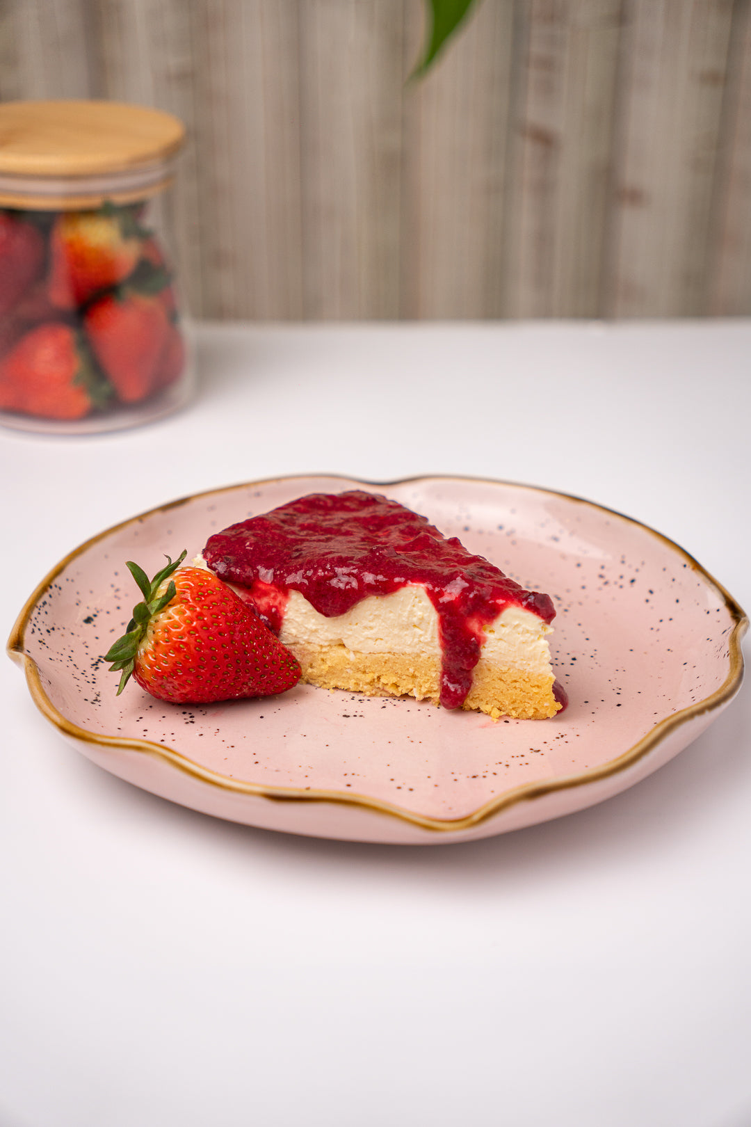 Cheesecake de frutos rojos