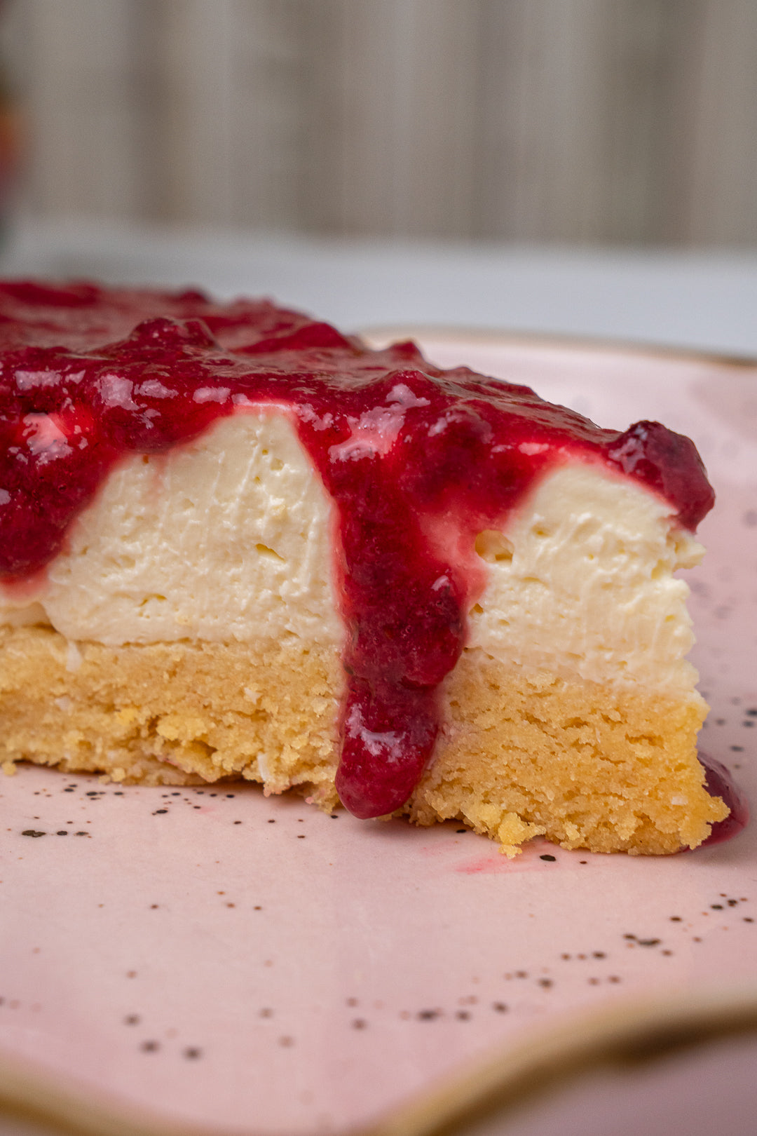 Cheesecake de frutos rojos